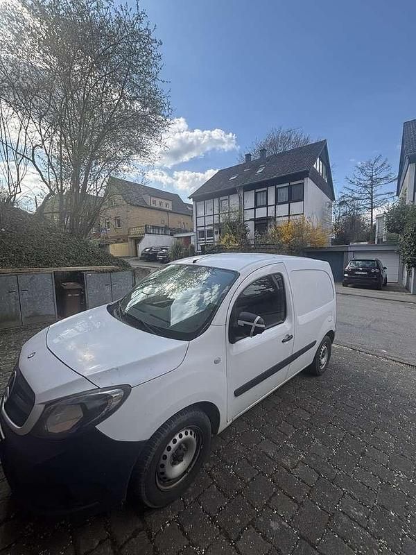 Gebraucht Mercedes Citan 109 90 PS (66 kW) 2018 Weiß Van / Kleinbus