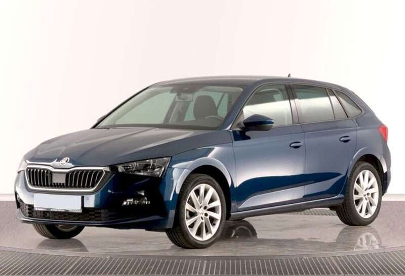 Lava blau met. Gebraucht 2021 Skoda Scala Ambition Kleinwagen | 18.790 € (Guter Preis) - Bild 1/4