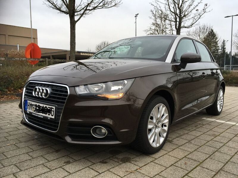 Braun Gebraucht 2014 Audi A1 Sportback Ambition Kleinwagen | 10.500 € (Fairer Preis) - Bild 1/4
