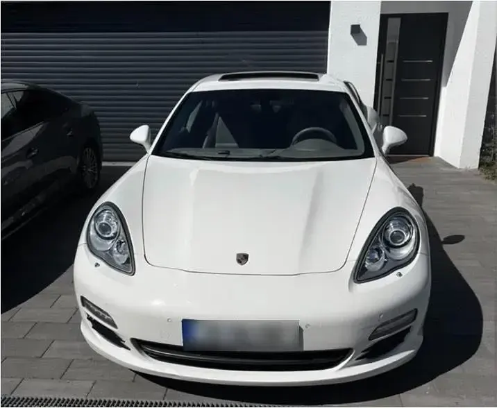 Gebraucht Porsche Panamera 4S 400 PS (294 kW) 2009 Weiß Kleinwagen