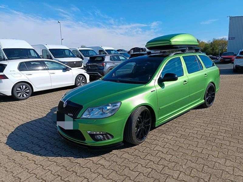 Gebraucht Skoda Octavia vRS 200 PS (147 kW) 2012 Grün Kombi