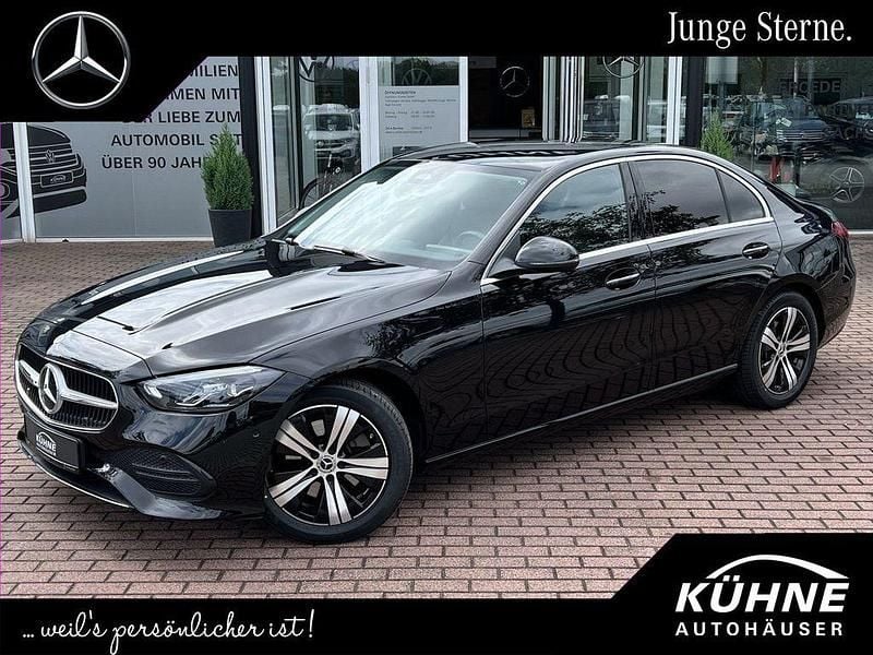Schwarz Gebraucht 2024 Mercedes C200 Advanced Limousine | 37.480 € (Guter Preis) - Bild 1/4