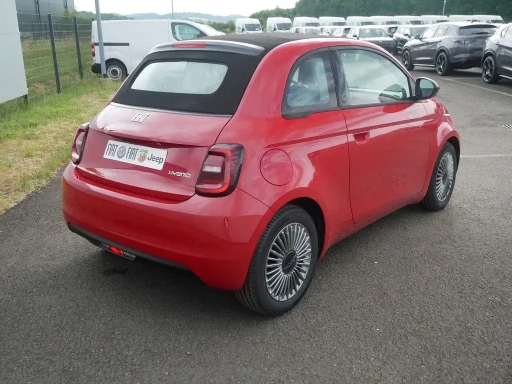 Neu Fiat 500C Icon 65 PS (47 kW) 2026 Rot Cabrio
