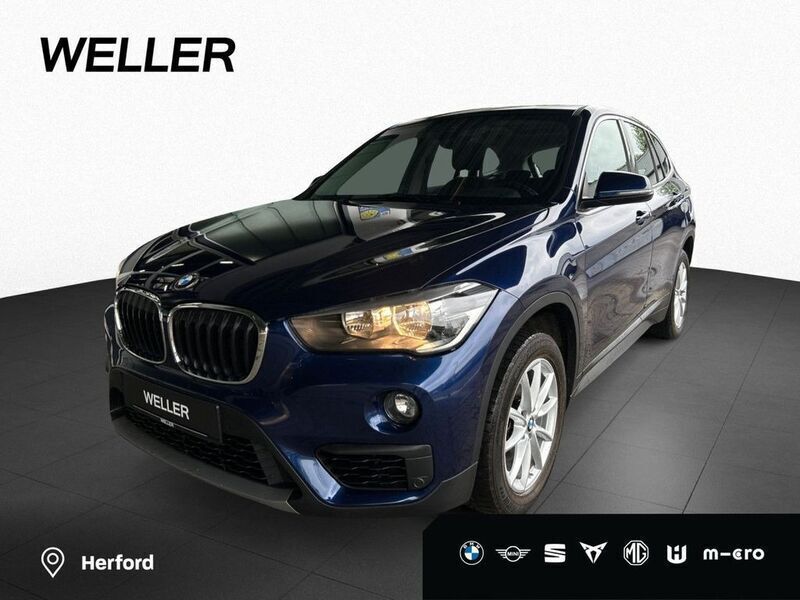 Mediterranblau (blau) Gebraucht 2017 BMW X1 Performance SUV | 15.880 € (Guter Preis) - Bild 1/4