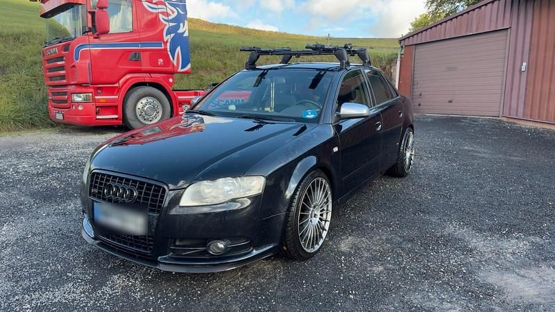 Schwarz Gebraucht 2007 Audi A4 Limousine | 8.500 € - Bild 1/4