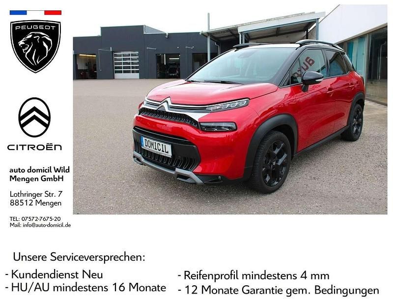 Rot Gebraucht 2023 Citroën C3 Aircross Shine SUV | 19.480 € (Teuer) - Bild 1/4
