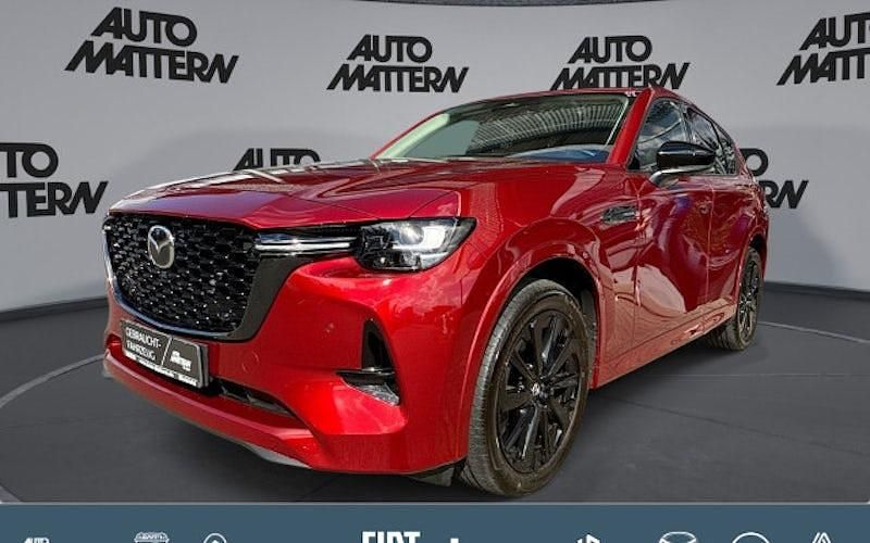 Rot Gebraucht 2023 Mazda CX-60 Homura-Line SUV | 43.590 € (Fairer Preis) - Bild 1/4