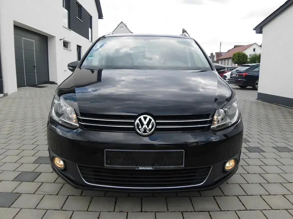 Gebraucht VW Touran Highline 140 PS (102 kW) 2012 Schwarz Van / Kleinbus