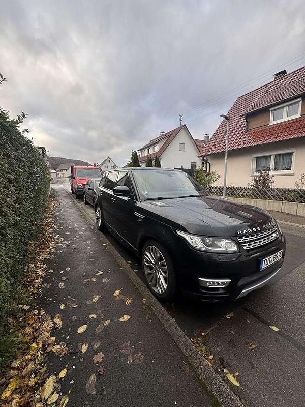 Schwarz Gebraucht 2017 Land Rover Range Rover Sport HSE SUV | 27.800 € (Superpreis) - Bild 1/4