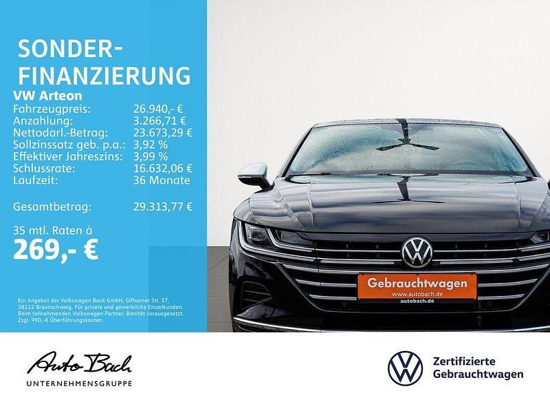 Gebraucht VW Arteon Elegance 190 PS (139 kW) 2022 Schwarz Limousine