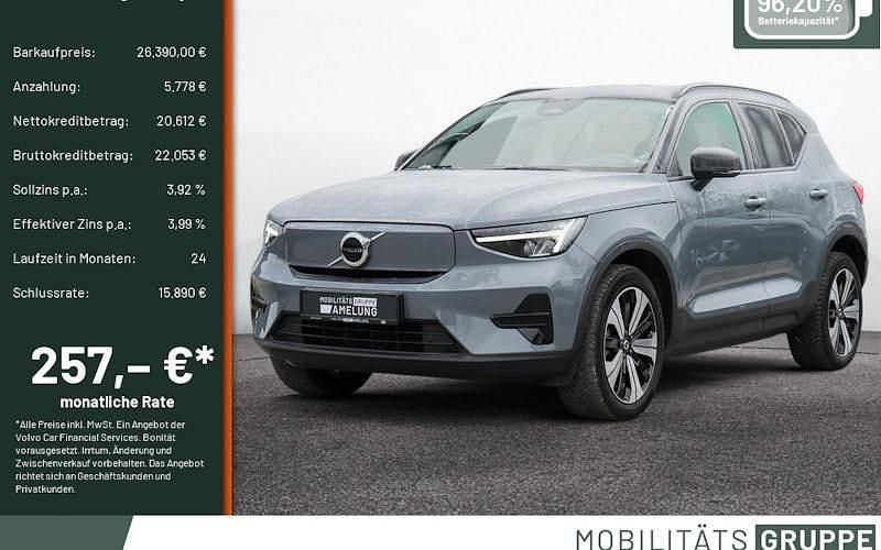 Gebraucht Volvo EX40 Plus 175 kW (238 PS) 2022 Grau SUV