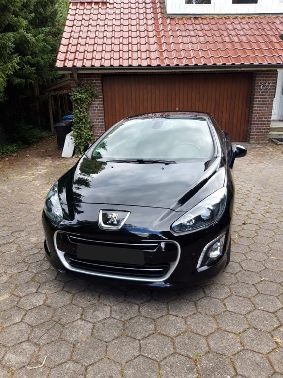 Schwarz Gebraucht 2013 Peugeot 308 CC Roland Garros Cabrio | 6.500 € (Guter Preis) - Bild 1/4