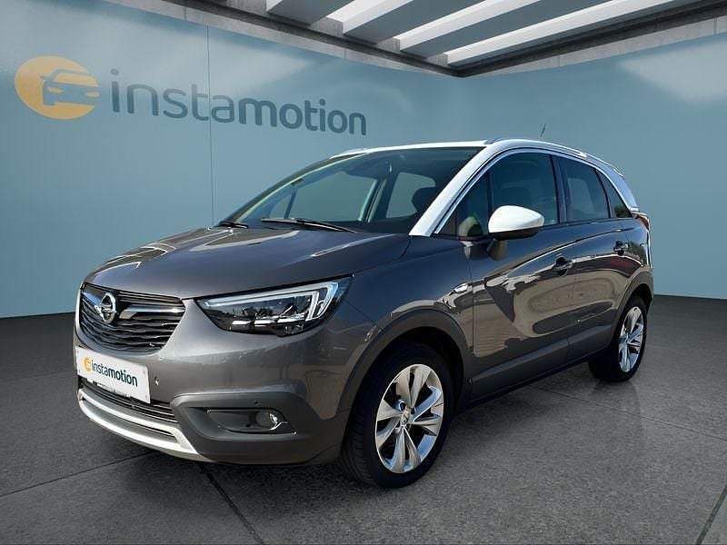 Grau Gebraucht 2020 Opel Crossland X SUV | 11.399 € (Guter Preis) - Bild 1/4