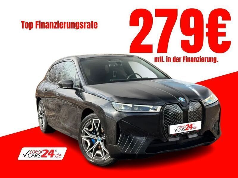 Schwarz Gebraucht 2022 BMW iX Sport Line SUV | 53.499 € (Teuer) - Bild 1/4