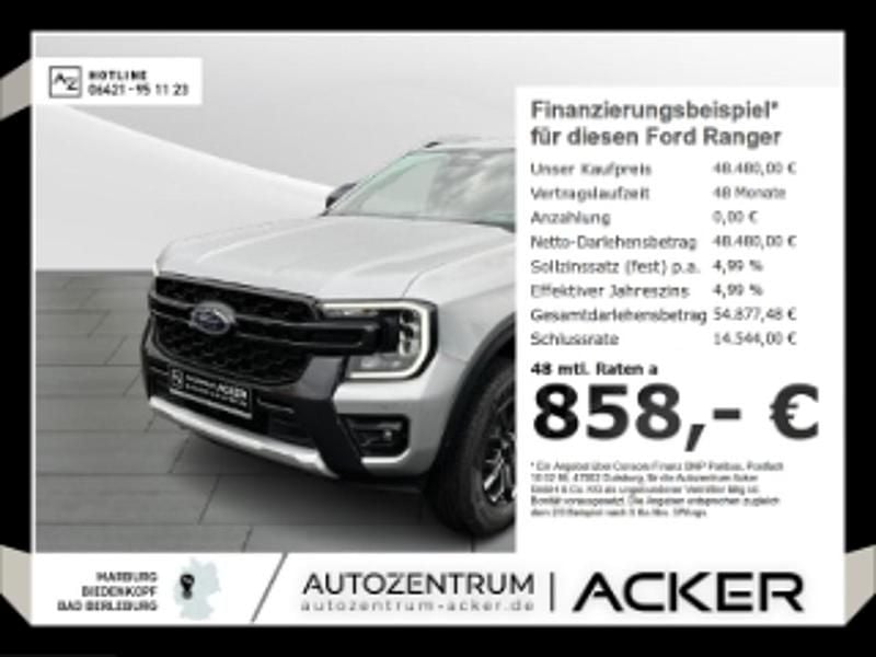 Weiß Neu 2025 Ford Ranger Wildtrack Abholung | 48.480 € (Superpreis) - Bild 1/1