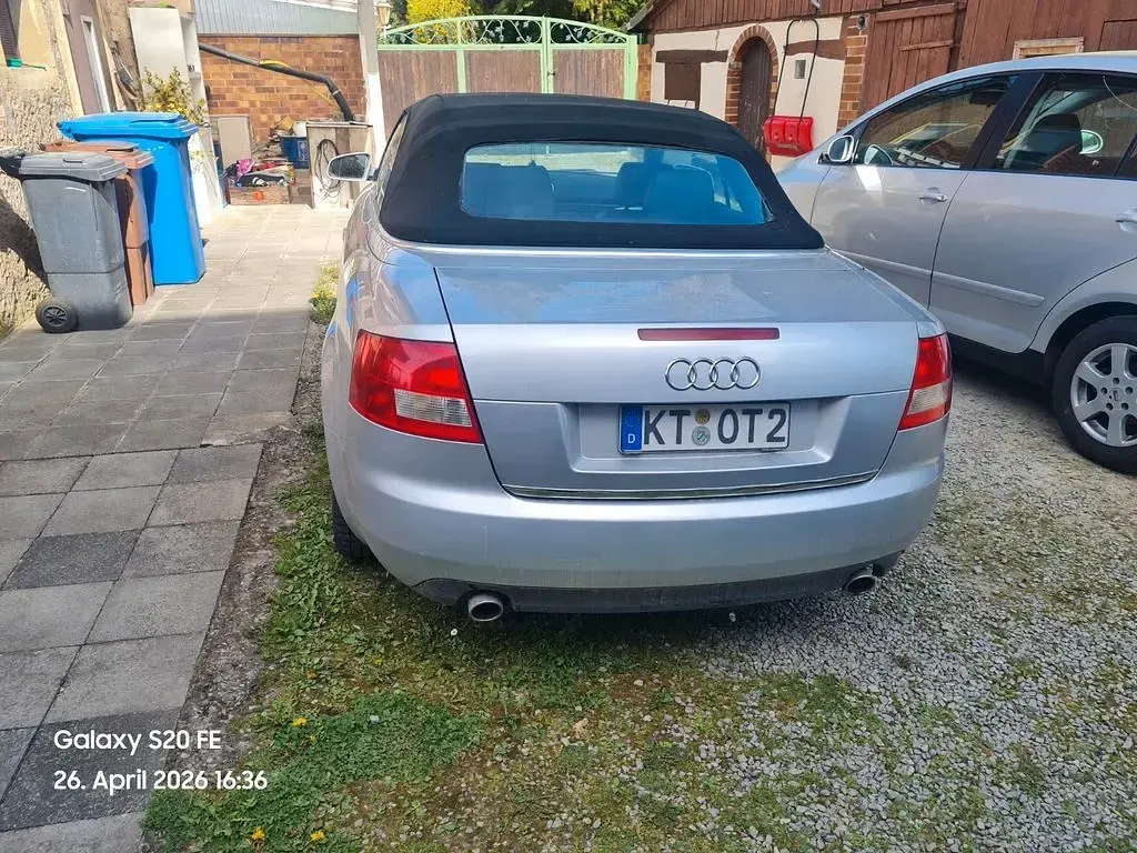 Gebraucht Audi A4 Cabriolet 170 PS (125 kW) 2003 Silber Cabrio