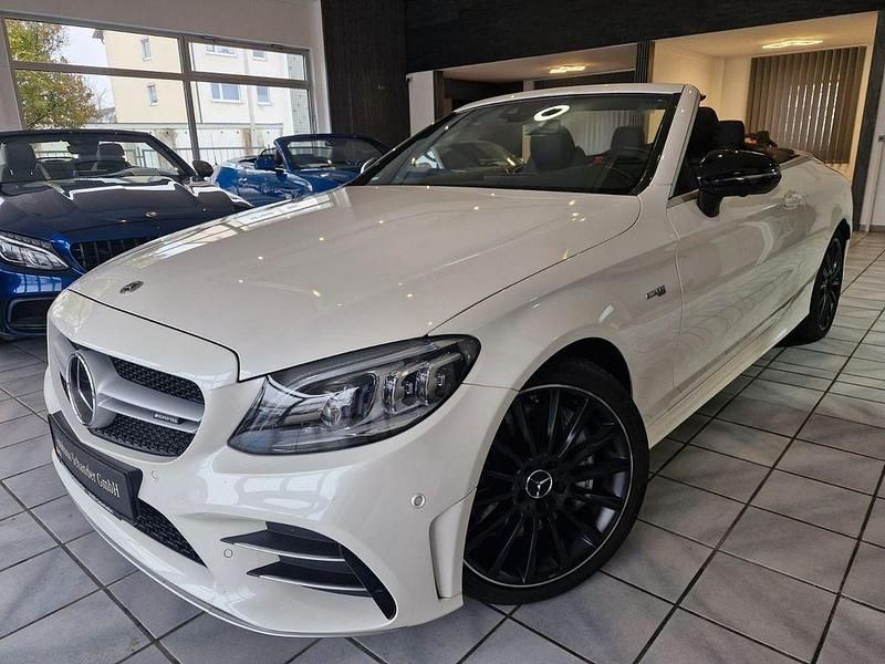 Weiß Gebraucht 2023 Mercedes C43 AMG AMG Cabrio | 56.890 € (Guter Preis) - Bild 1/4