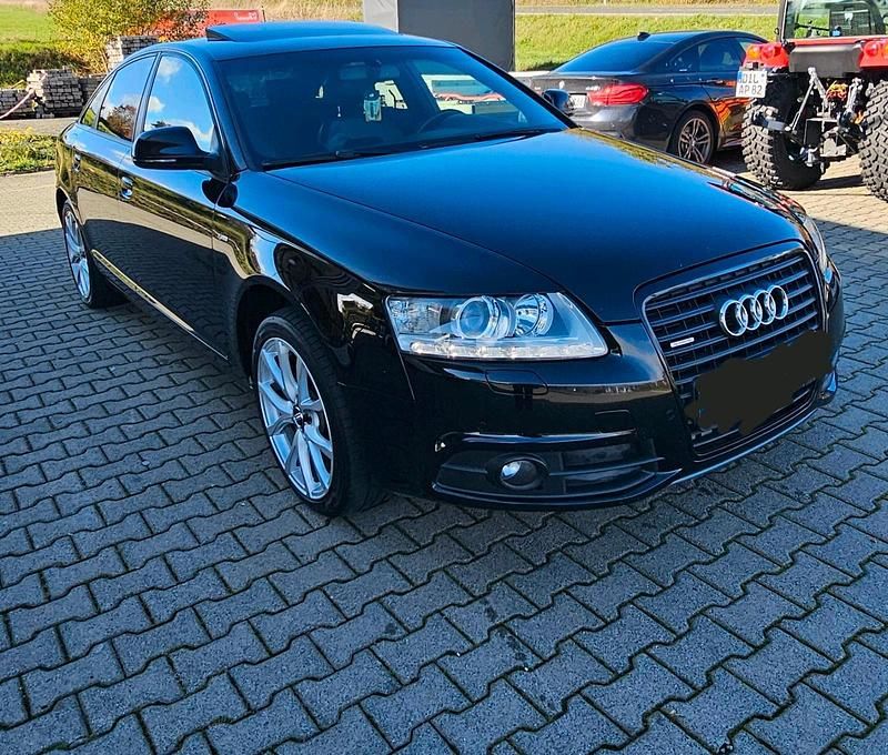 Schwarz Gebraucht 2009 Audi A6 S-Line Limousine | 6.300 € (Fairer Preis) - Bild 1/4