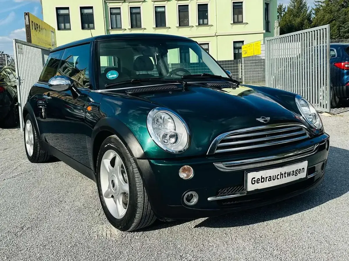 Usata Mini Cooper 116 CV (85 kW) 2005 Verde Utilitaria