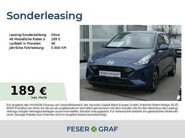 Vibrant blue Neu 2025 Hyundai i10 Kleinwagen | 16.990 € (Guter Preis) - Bild 1/4