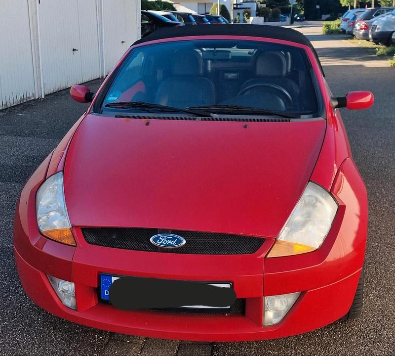 Rot Gebraucht 2004 Ford StreetKa Cabrio | 1.700 € (Fairer Preis) - Bild 1/4