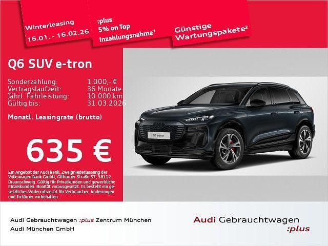 Manhattangrau metallic Gebraucht 2025 Audi Q6 e-tron S-Line SUV | 69.479 € (Fairer Preis) - Bild 1/1