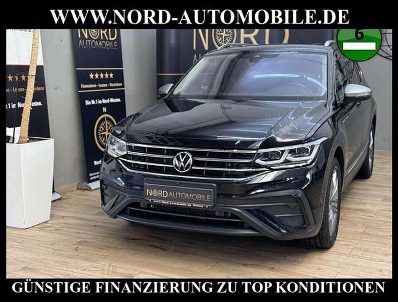 Schwarz Gebraucht 2023 VW Tiguan Allspace Life SUV | 31.900 € (Superpreis) - Bild 1/3