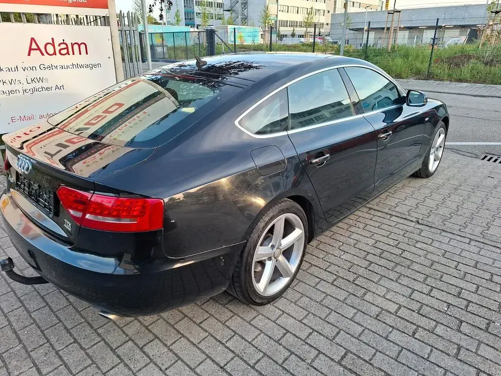 Gebraucht Audi A5 Sportback S-Line 239 PS (175 kW) 2011 Schwarz Kleinwagen