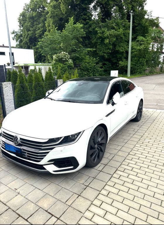 Weiß Gebraucht 2017 VW Arteon R-line Limousine | 21.000 € (Superpreis) - Bild 1/4