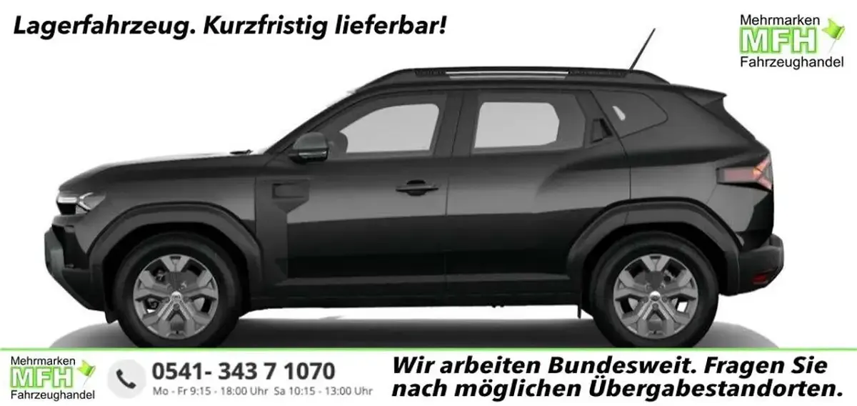 Nowe Dacia Duster Expression 154 KM (113 kW) 2026 Czarny SUV