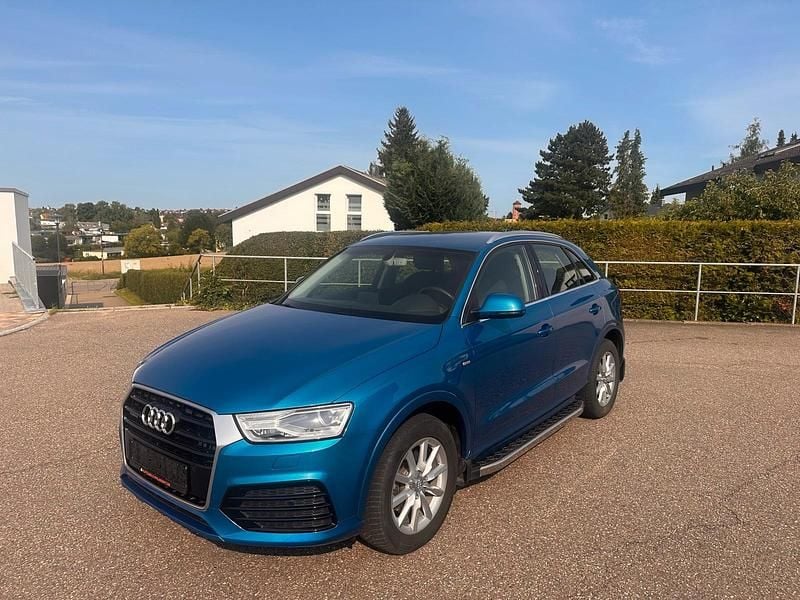 Blau Gebraucht 2015 Audi Q3 S-Line SUV | 19.200 € (Fairer Preis) - Bild 1/4