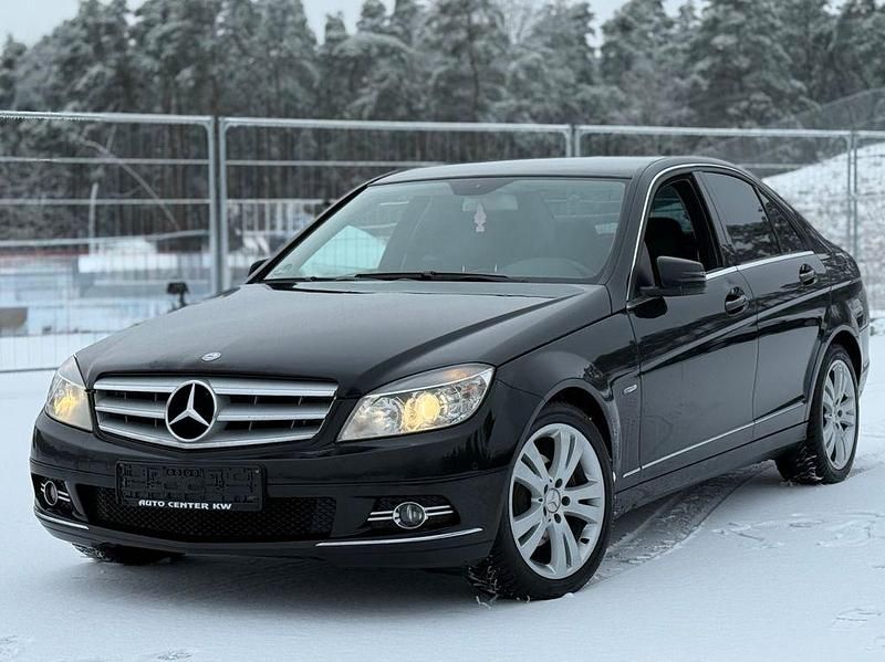 Schwarz Gebraucht 2009 Mercedes C250 Limousine | 5.990 € (Superpreis) - Bild 1/4