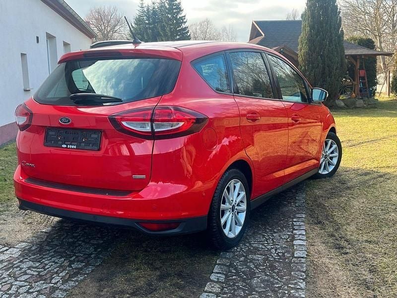 Gebraucht Ford C-MAX Cool & Connect 125 PS (91 kW) 2017 Rot Van / Kleinbus