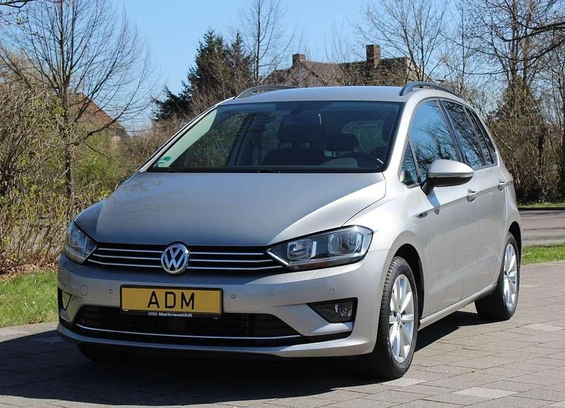 Tungsten silver metallic Gebraucht 2015 VW Golf Sportsvan LOUNGE Van / Kleinbus | 11.990 € (Fairer Preis) - Bild 1/4