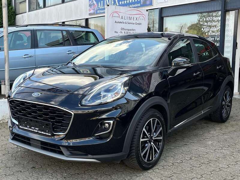 Schwarz Gebraucht 2020 Ford Puma Titanium Coupé | 18.790 € (Superpreis) - Bild 1/4