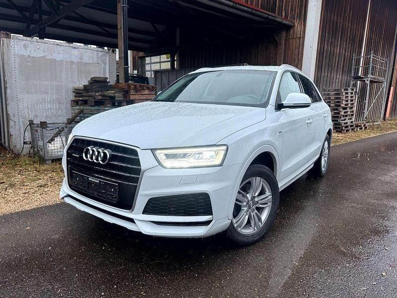 Weiß Gebraucht 2018 Audi Q3 S-Line SUV | 22.950 € (Superpreis) - Bild 1/4