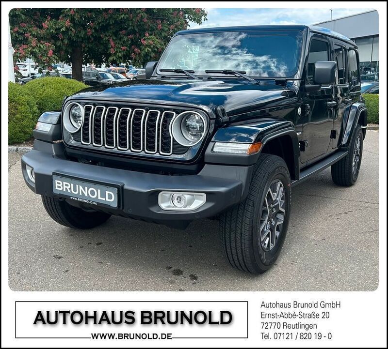 Schwarz Neu 2025 Jeep Wrangler Sahara SUV | 66.900 € (Etwas zu teuer) - Bild 1/4