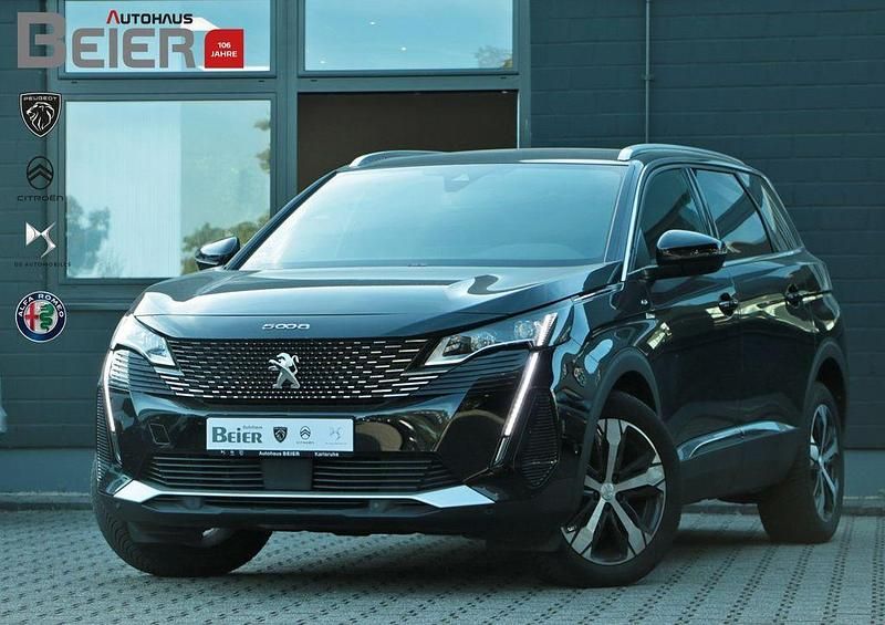 Noir perla nera Gebraucht 2023 Peugeot 5008 GT Van / Kleinbus | 34.380 € (Teuer) - Bild 1/4