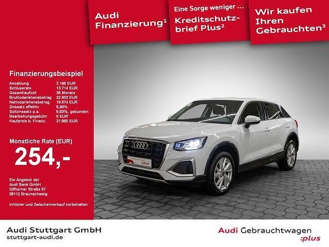 Gebraucht Audi Q2 Advanced Plus 110 PS (80 kW) 2022 Gletscherweiß metallic SUV