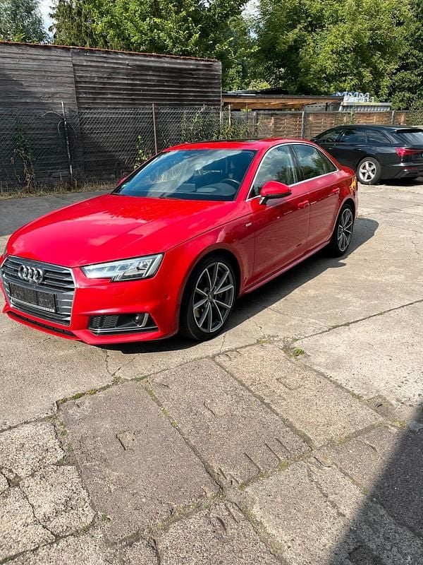 Rot Gebraucht 2015 Audi A4 Limousine | 14.500 € (Guter Preis) - Bild 1/4