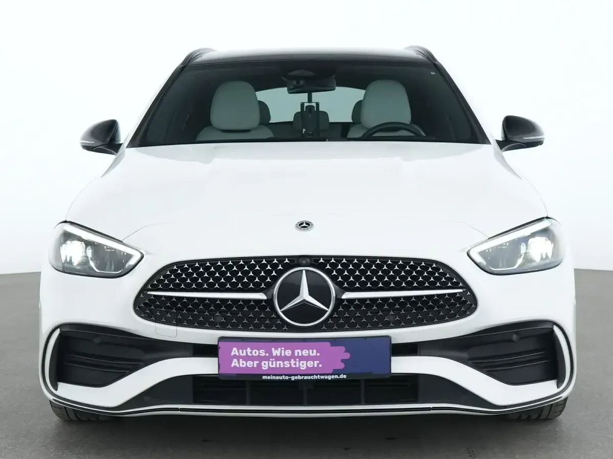 Gebraucht Mercedes C300 AMG line 258 PS (189 kW) 2024 Polarweiss Limousine