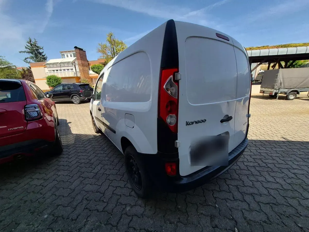 Gebraucht Renault Kangoo 70 PS (51 kW) 2012 Weiß Van / Kleinbus