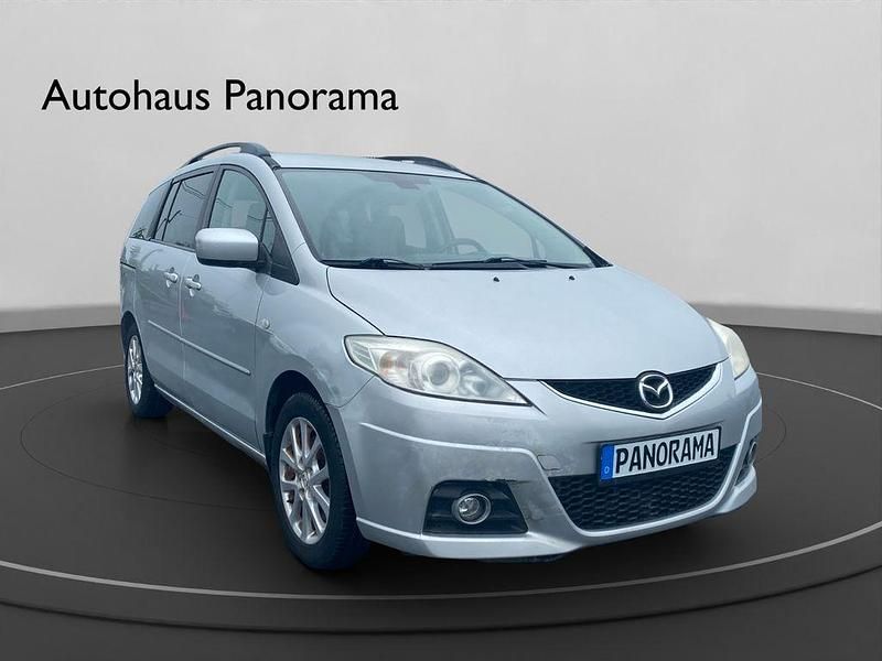 Gebraucht Mazda 5 Exclusive 116 PS (85 kW) 2009 Silber Van / Kleinbus