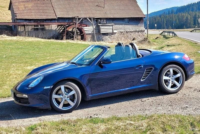 Gebraucht Porsche Boxster 239 PS (175 kW) 2005 Blau Cabrio