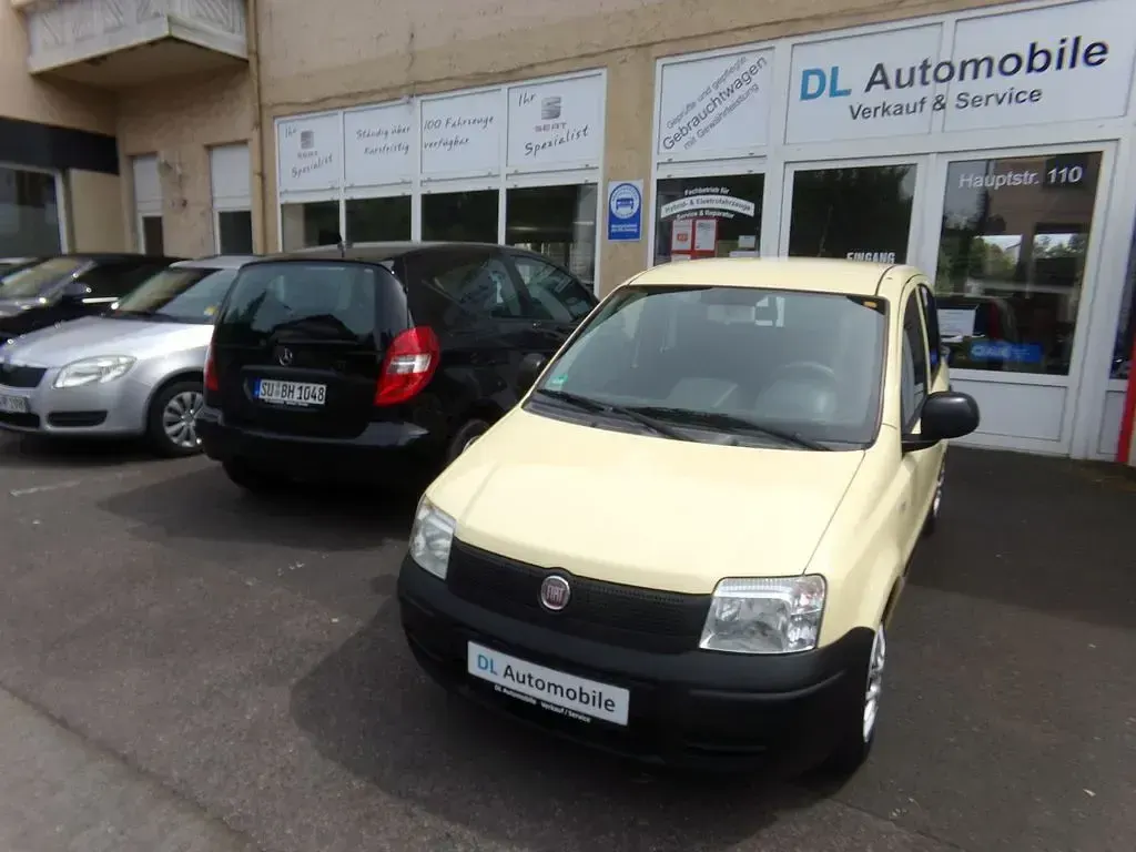 Gebraucht Fiat Panda Active 54 PS (39 kW) 2009 Gelb Kleinwagen
