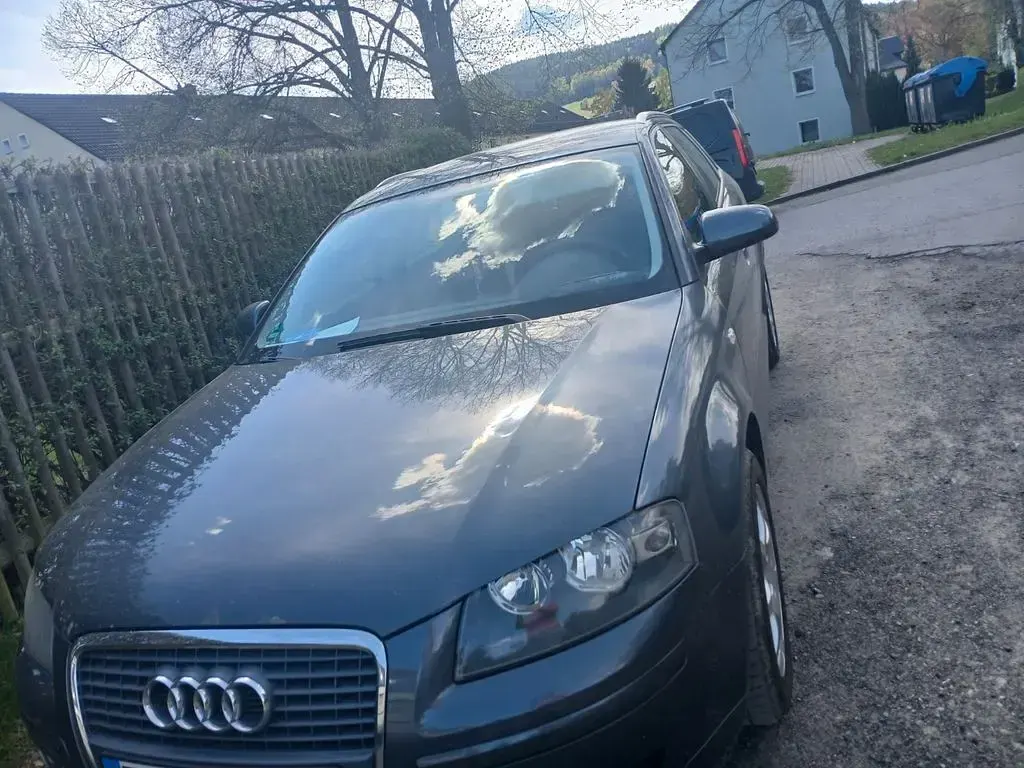 Gebraucht Audi A3 Attraction 102 PS (75 kW) 2008 Grau Kleinwagen