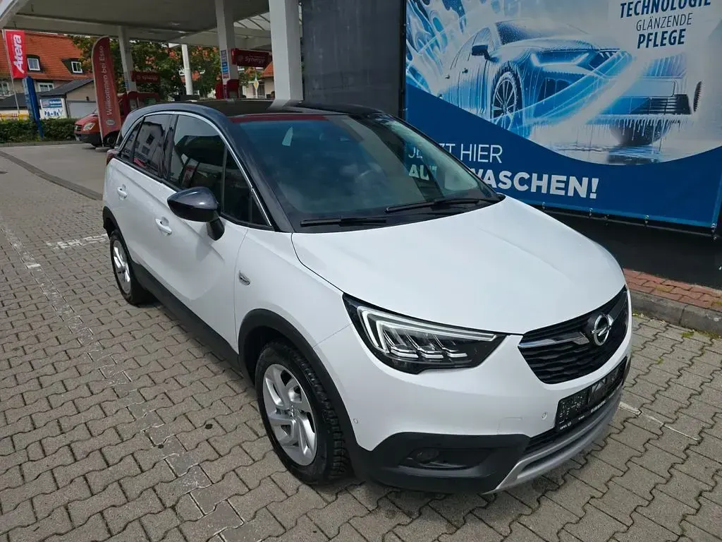 Gebraucht Opel Crossland 131 PS (96 kW) 2017 Weiß SUV