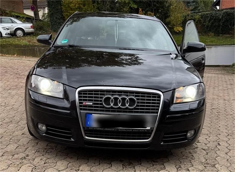 Schwarz Gebraucht 2008 Audi A3 S-Line Limousine | 4.500 € (Etwas zu teuer) - Bild 1/4