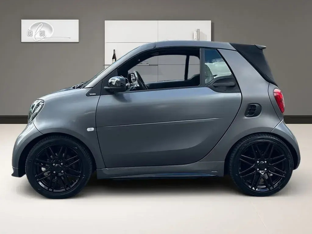 Gebraucht Smart ForTwo Cabrio Brabus 90 PS (66 kW) 2018 Grau Cabrio