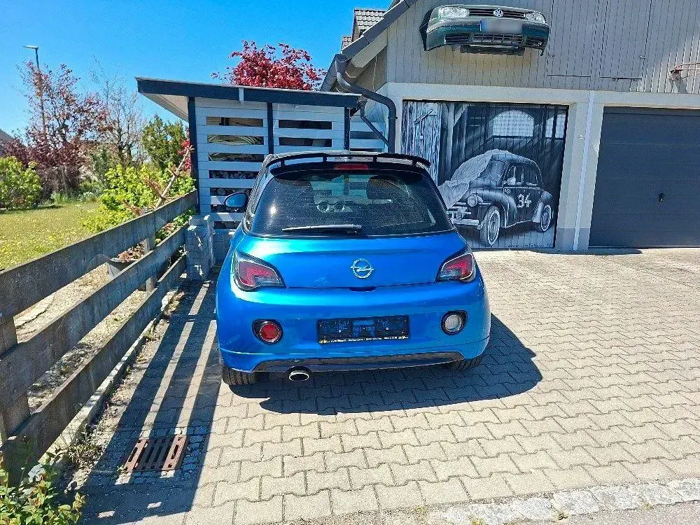 Używany Opel Adam S 150 KM (110 kW) 2015 Niebieski Hatchback